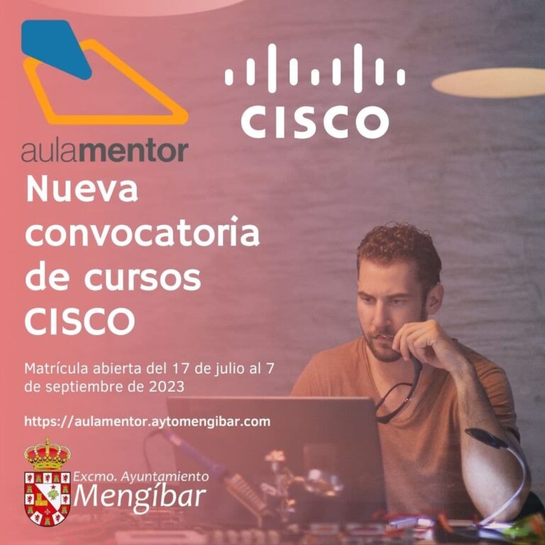 Cursos CISCO Mengibar - Aula Mentor 2023